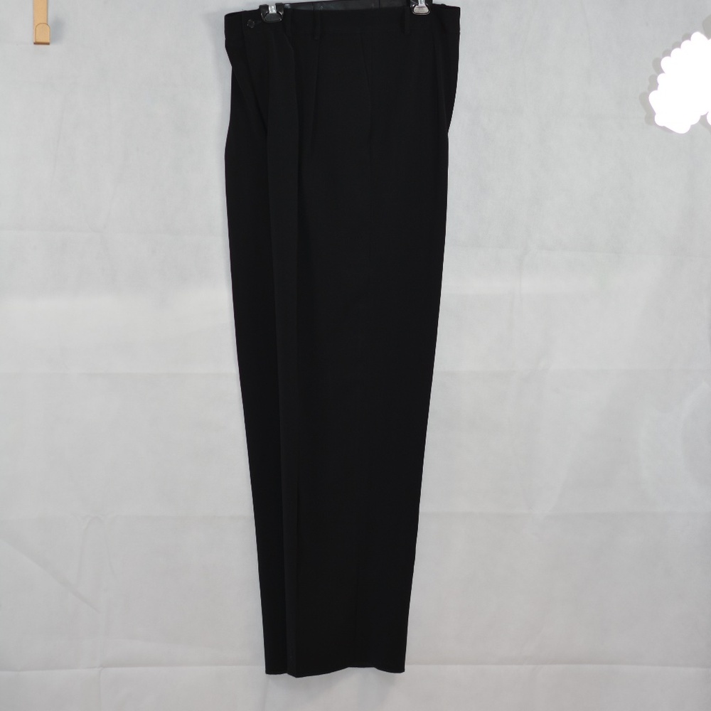 Mens Vintage Carmel Zharo Black Dress Pants SZ 36